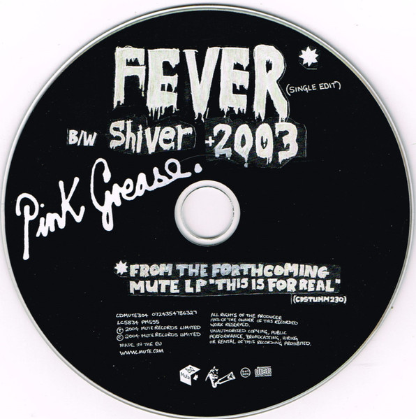Pink Grease - Fever - Used CD image 4