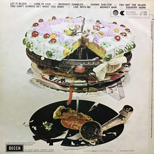 Rolling Stones - Let It Bleed - Used Vinyl Record image 2