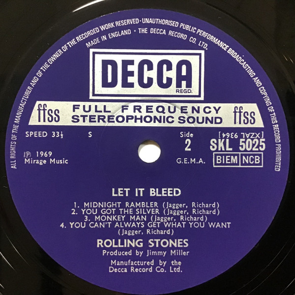 Rolling Stones - Let It Bleed - Used Vinyl Record image 6