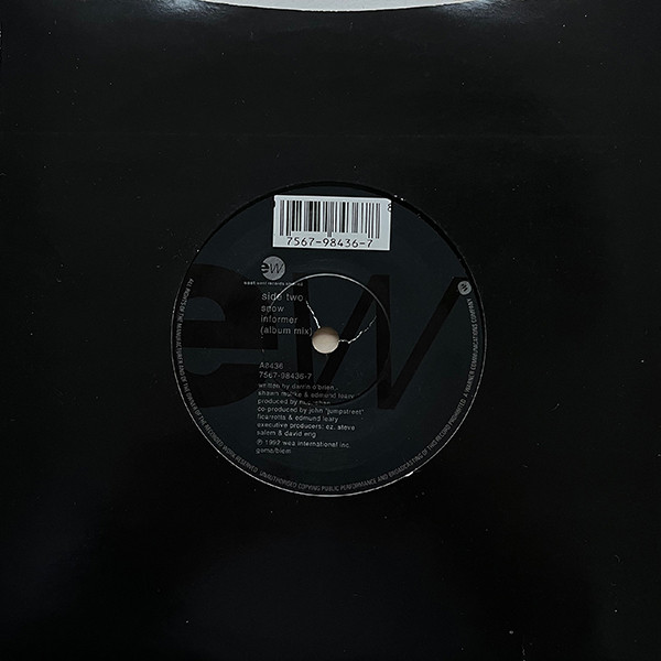 Snow - Informer - Used Vinyl Record 7" image 4