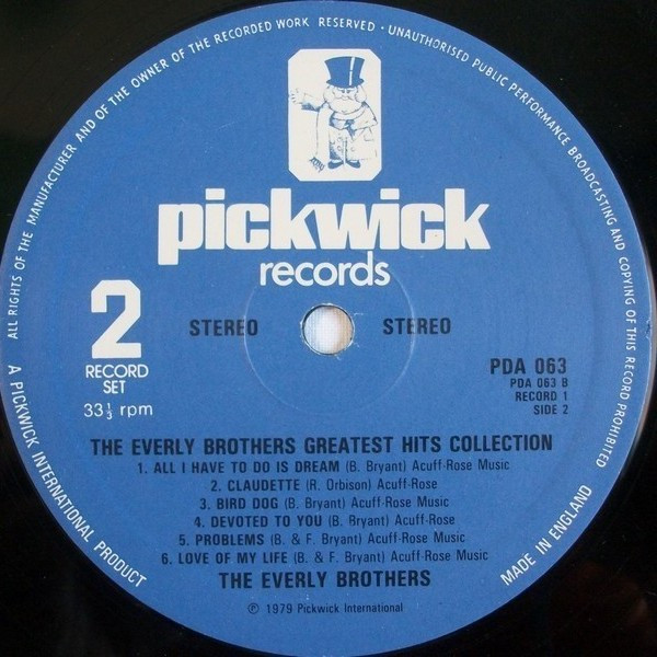 Everly Brothers - Greatest Hits Collection - Used Vinyl Record image 5