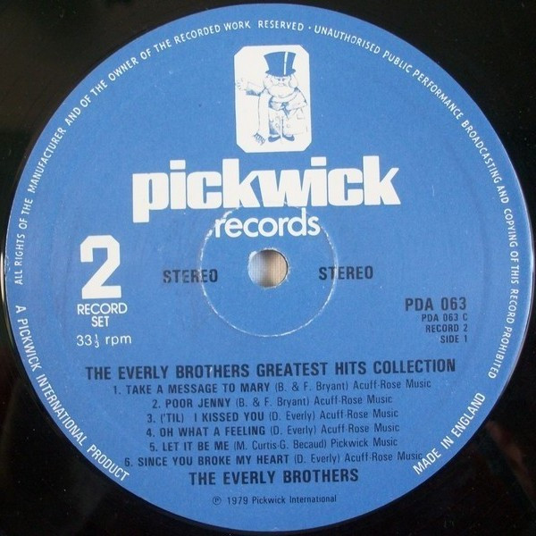 Everly Brothers - Greatest Hits Collection - Used Vinyl Record image 6