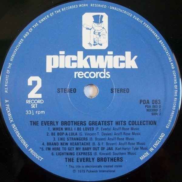 Everly Brothers - Greatest Hits Collection - Used Vinyl Record image 7