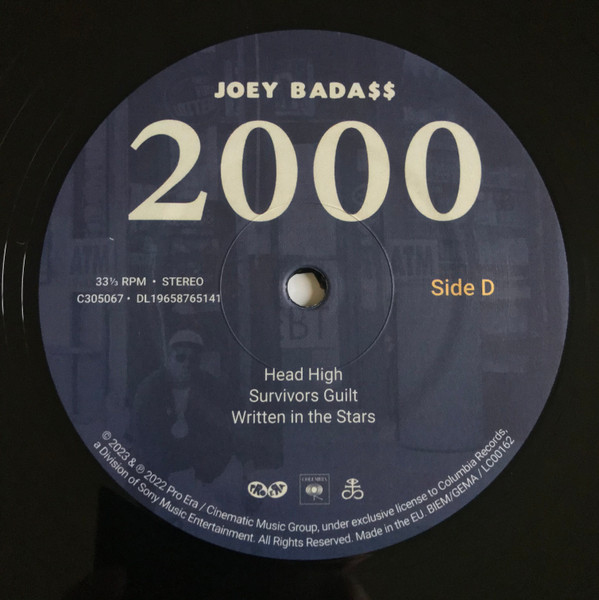 Joey Bada$$ - 2000 - Vinyl Record 2xlp image 10