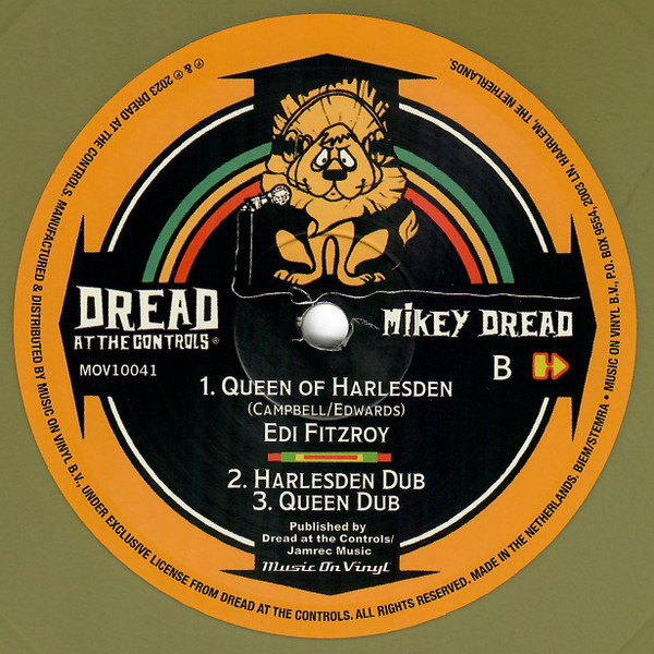Mikey Dread / Edi Fi - Original General / Queen Of Harlesden - Vinyl image 4