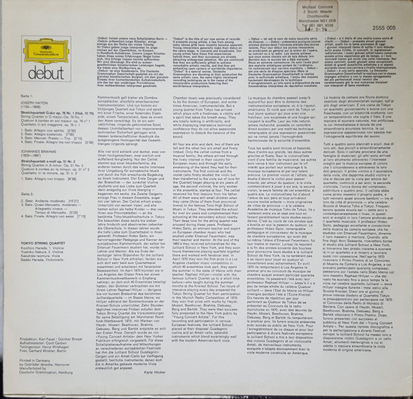 Joseph Haydn / Johan - Streichquartett G-dur Op. 76 Nr. 1 / Streichqu image 2