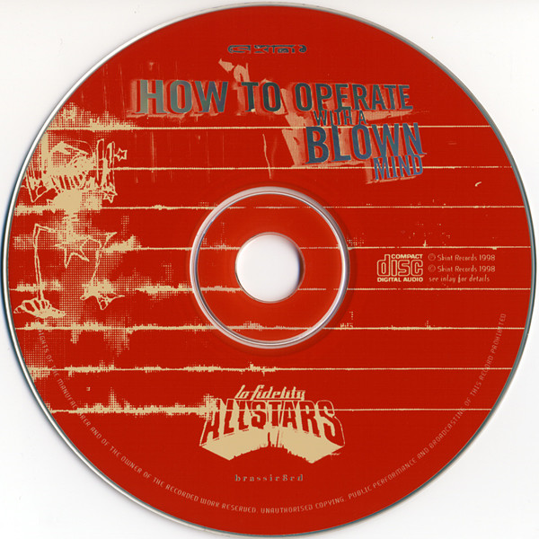 Lo-Fidelity Allstars - How To Operate With A Blown Mind - Used CD image 3