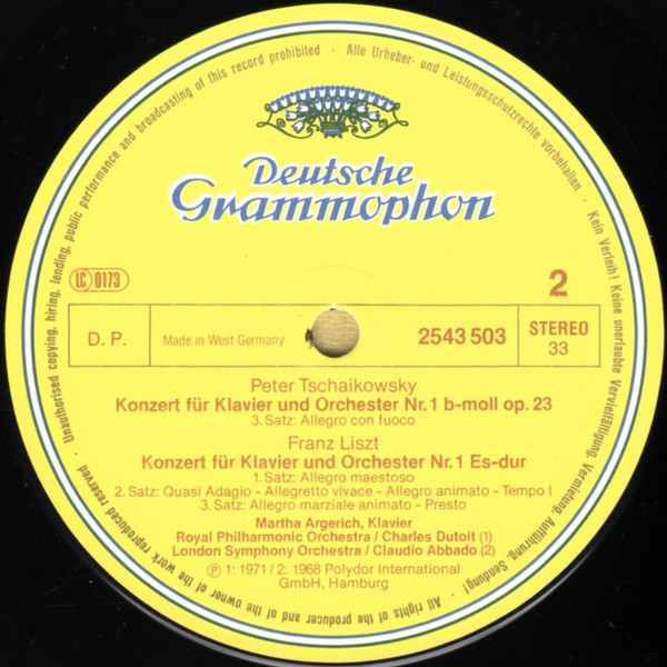 Pyotr Ilyich Tchaiko - Klavierkonzert • Piano Concerto No.1 - Used image 4