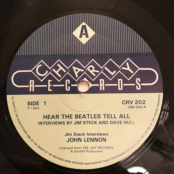 Beatles - Hear  Tell All - Used Vinyl Record image 2