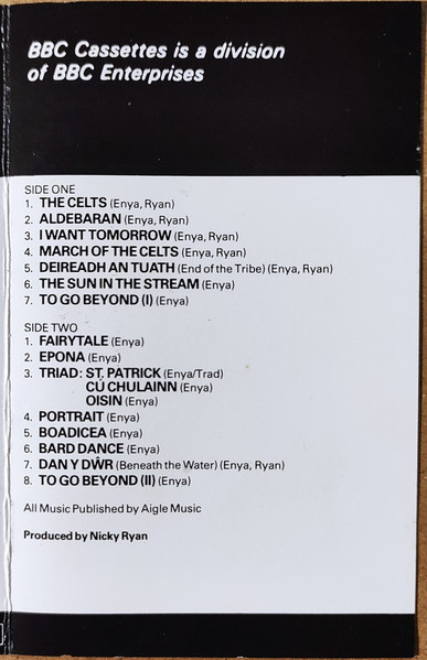 Enya - Used cass image 3