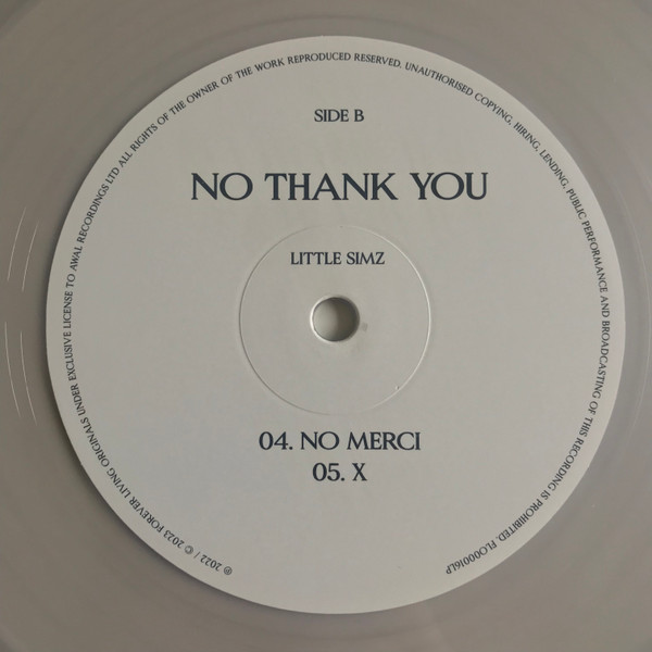 Little Simz - No Thank You - Vinyl Record 2xlp image 4