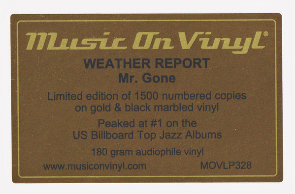 Weather Report - Mr. Gone - Vinyl Record lp image 10