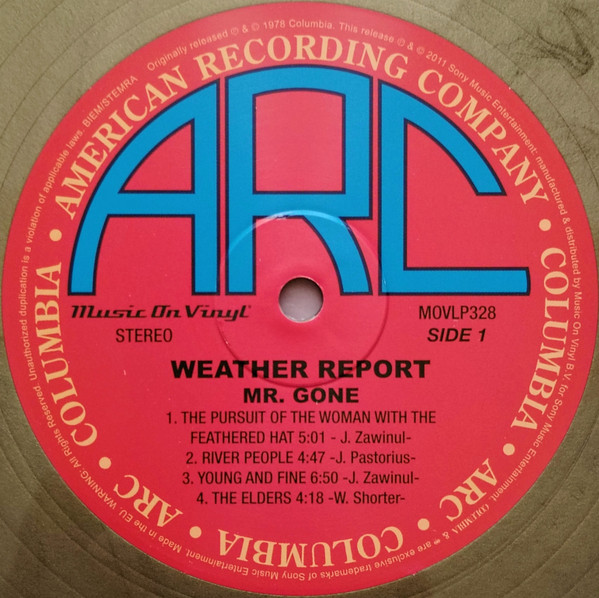 Weather Report - Mr. Gone - Vinyl Record lp image 3