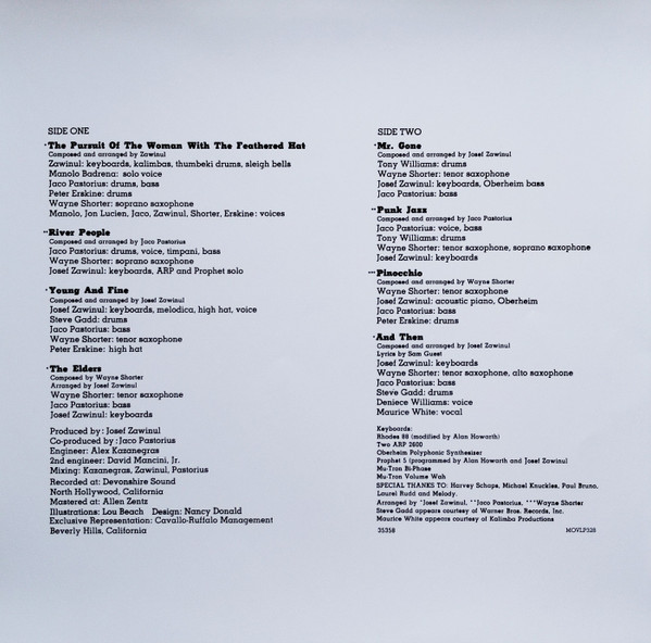 Weather Report - Mr. Gone - Vinyl Record lp image 7