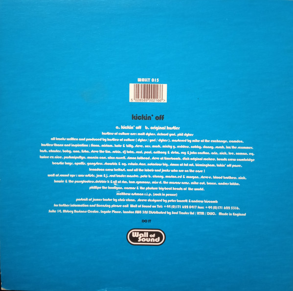 Hustlers Of Culture - Kickin' Off - Used Vinyl Record 10" image 2