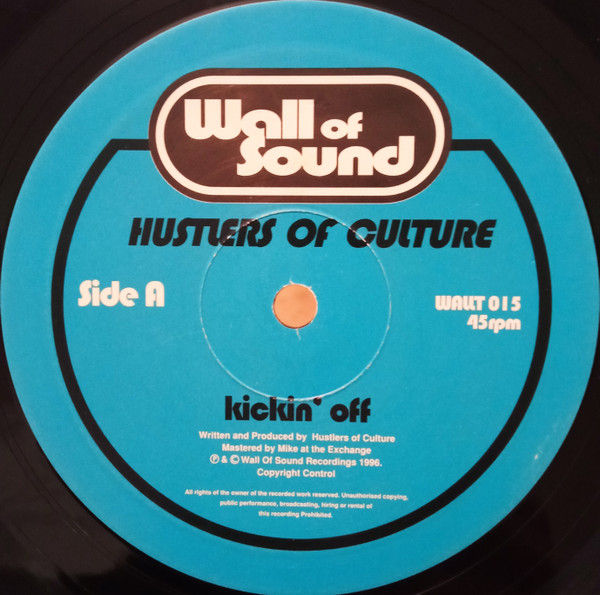 Hustlers Of Culture - Kickin' Off - Used Vinyl Record 10" image 3