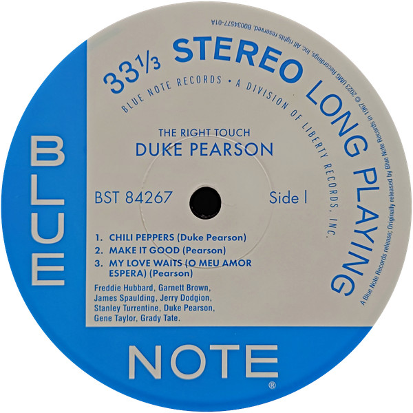 Duke Pearson - Right Touch - Vinyl Record lp image 5