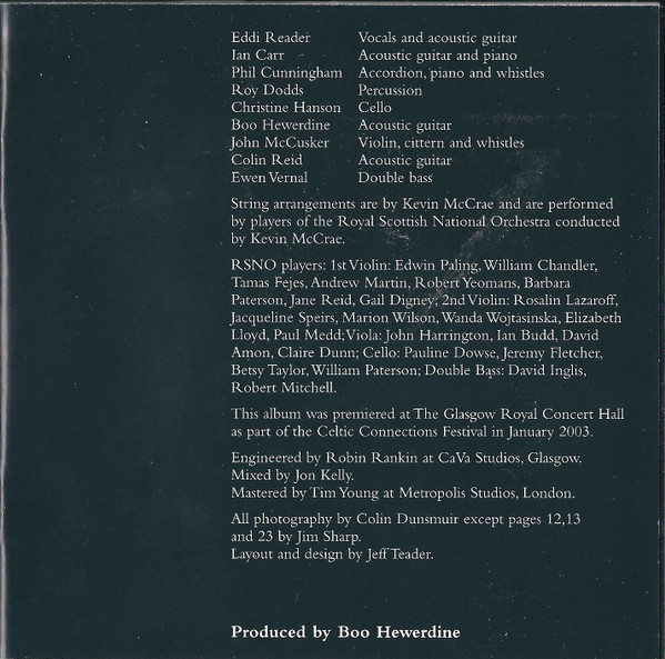 Eddi Reader - Sings The Songs Of Robert Burns - Used cd image 5