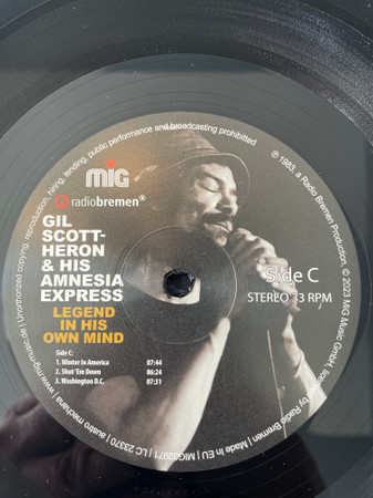 Gil Scott-Heron And - Legend In His Own Mind - Vinyl Record 2xlp image 5