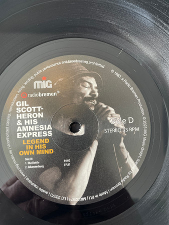 Gil Scott-Heron And - Legend In His Own Mind - Vinyl Record 2xlp image 6