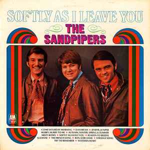 Sandpipers - Softly As I Leave You - Used Vinyl Record image 1