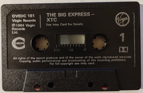 XTC - Big Express - Used cass image 5