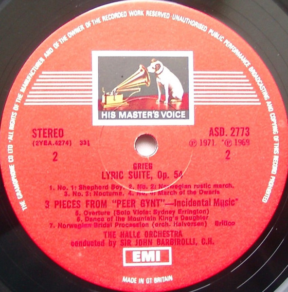 Edvard Grieg - Lyric Suite, Homage March, Norwegian Dances, Peer Gynt image 4