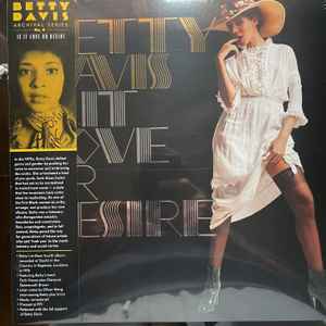 Betty Davis - Is It Love Or Desire - Vinyl Record lp image 1