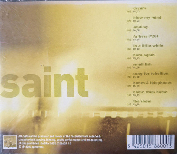 Saint (21) - Bones & Telephones - Used cd image 2