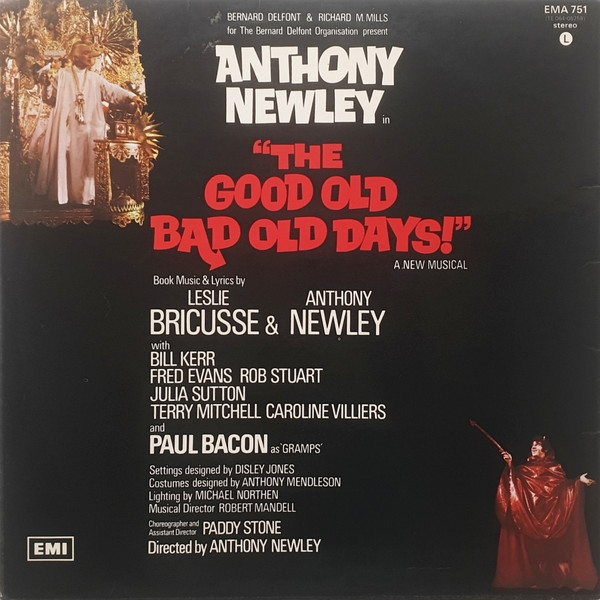 Anthony Newley - Good Old Bad Old Days (Original London Cast Recording) image 3