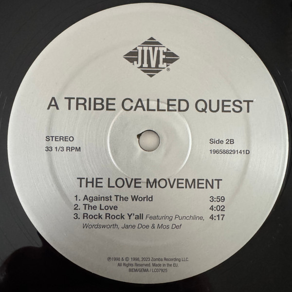 A Tribe Called Quest - Love Movement - Vinyl Record 3xlp image 10