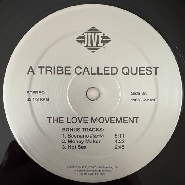 A Tribe Called Quest - Love Movement - Vinyl Record 3xlp image 11
