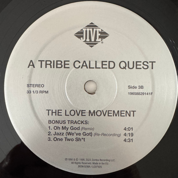 A Tribe Called Quest - Love Movement - Vinyl Record 3xlp image 12