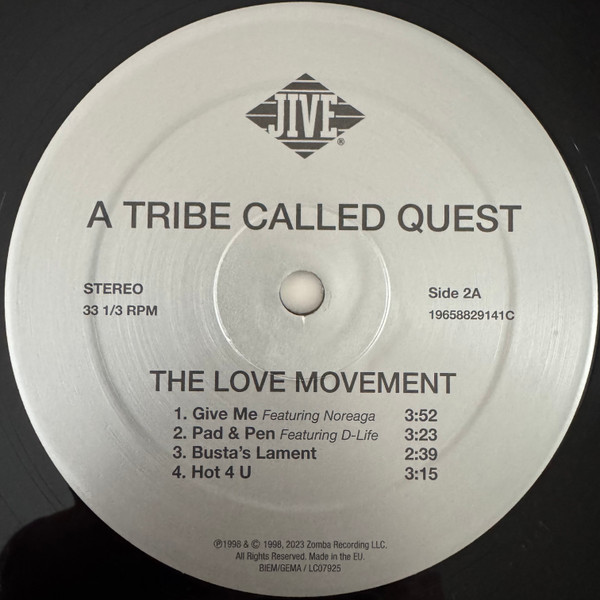 A Tribe Called Quest - Love Movement - Vinyl Record 3xlp image 9