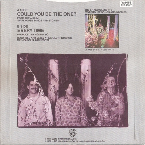 Husker Du - Could You Be The One? - Used Vinyl Record 7" image 2