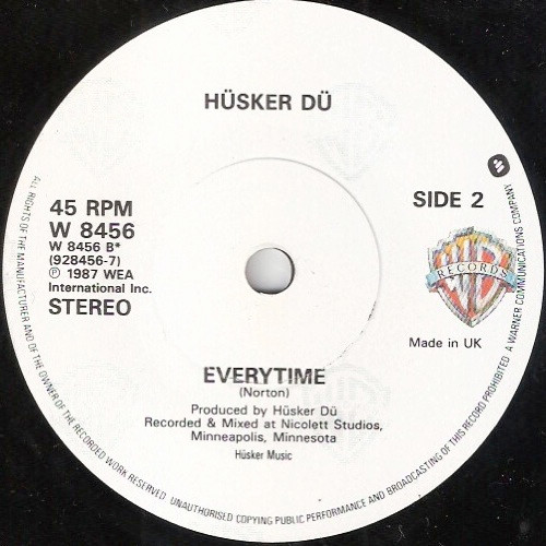 Husker Du - Could You Be The One? - Used Vinyl Record 7" image 4