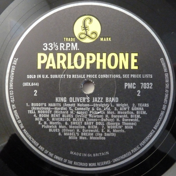 King Oliver's Jazz B - Complete 1923 OKehs In Chronological Order - Use image 4