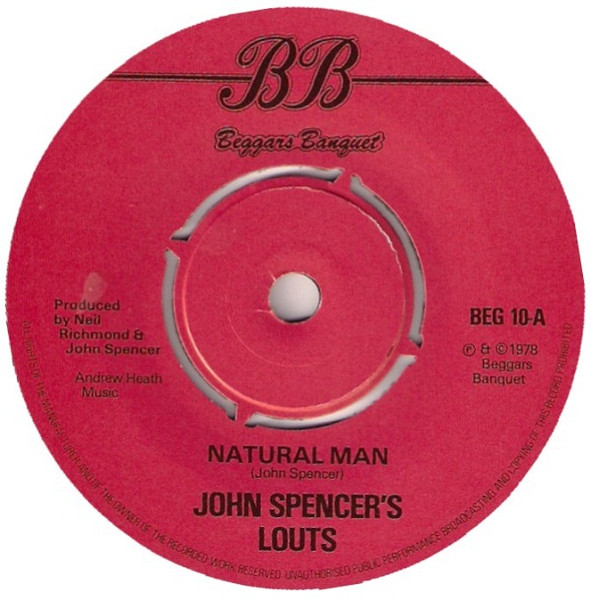 John Spencer's Louts - Natural Man / My Old Lady (She's Got The Meanest image 3