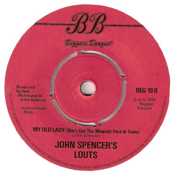 John Spencer's Louts - Natural Man / My Old Lady (She's Got The Meanest image 4