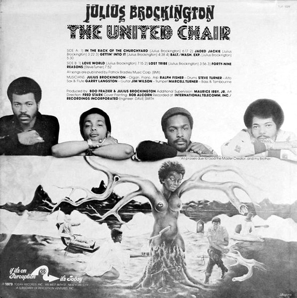 Julius Brockington - United Chair - Vinyl Record image 2