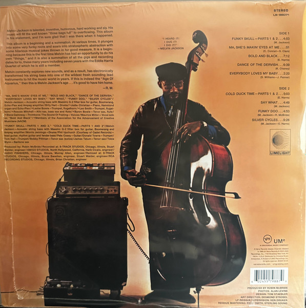 Melvin Jackson - Funky Skull - Vinyl Record lp image 2
