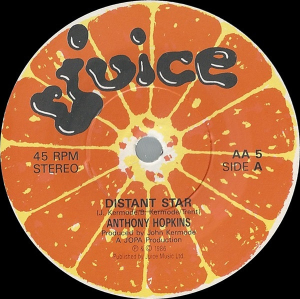 Anthony Hopkins - Distant Star - Used Vinyl Record 7" image 3