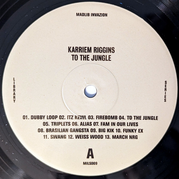 Karriem Riggins - To The Jungle - Vinyl Record lp image 3