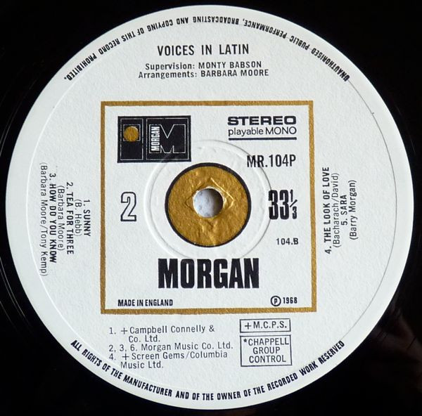 Voices In Latin - Used Vinyl Record image 4