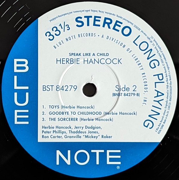 Herbie Hancock - Speak Like A Child - Vinyl Record lp image 6