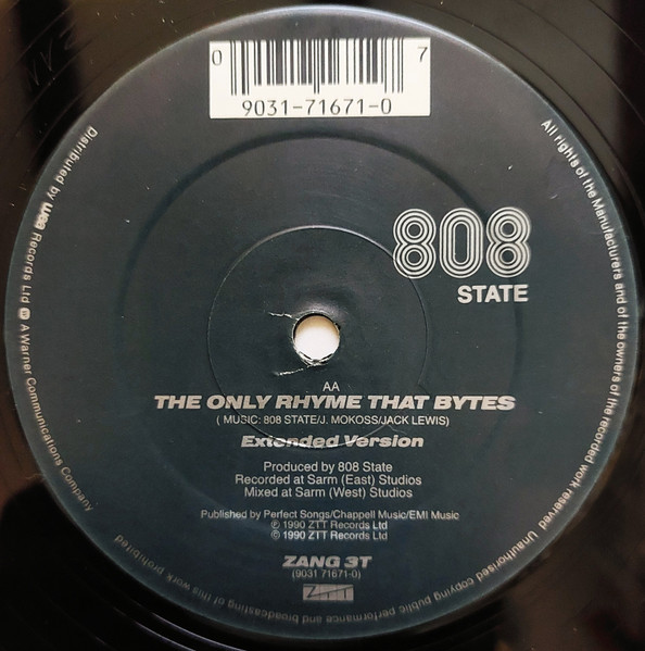 MC Tunes - Only Rhyme That Bites - Used Vinyl Record 12" image 4