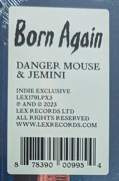 Danger Mouse & Jemin - Born Again - Vinyl Record lp image 3