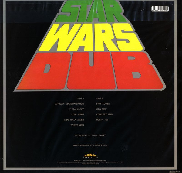 Phil Pratt - Stars Wars Dub - Vinyl Record lp image 2