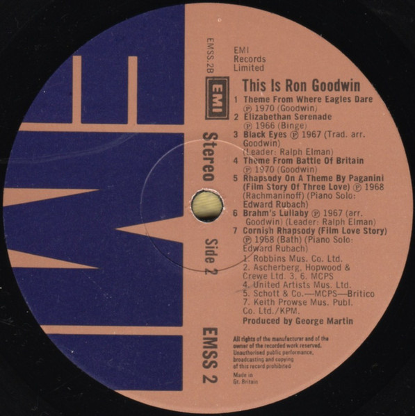 Ron Goodwin And His - This Is Ron Goodwin - Used Vinyl Record image 4