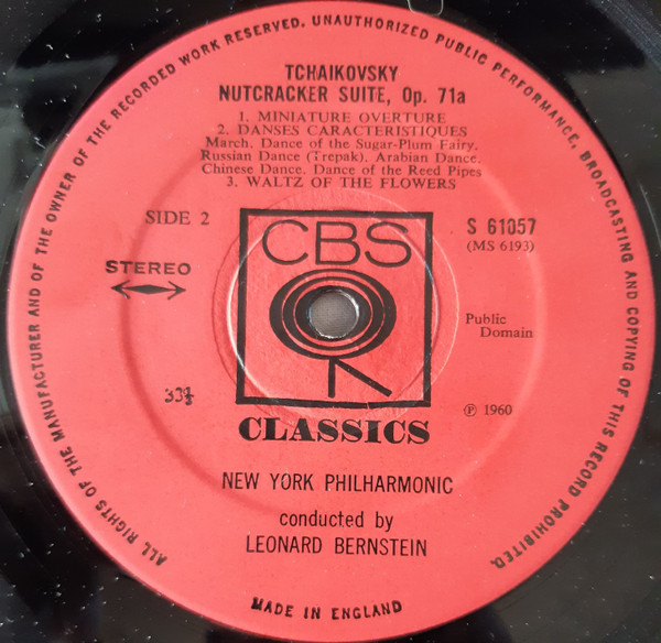 New York Philharmoni - Peter And The Wolf / Nutcracker Suite - Used V image 4